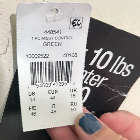 Miraclesuit Novel Ideas Criss Cross High Neck One-Piece Swimsuit NEW SZ 14 - Picture 3 of 7